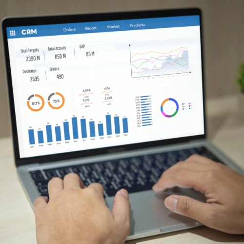 Google Ads campaign dashboard illustration